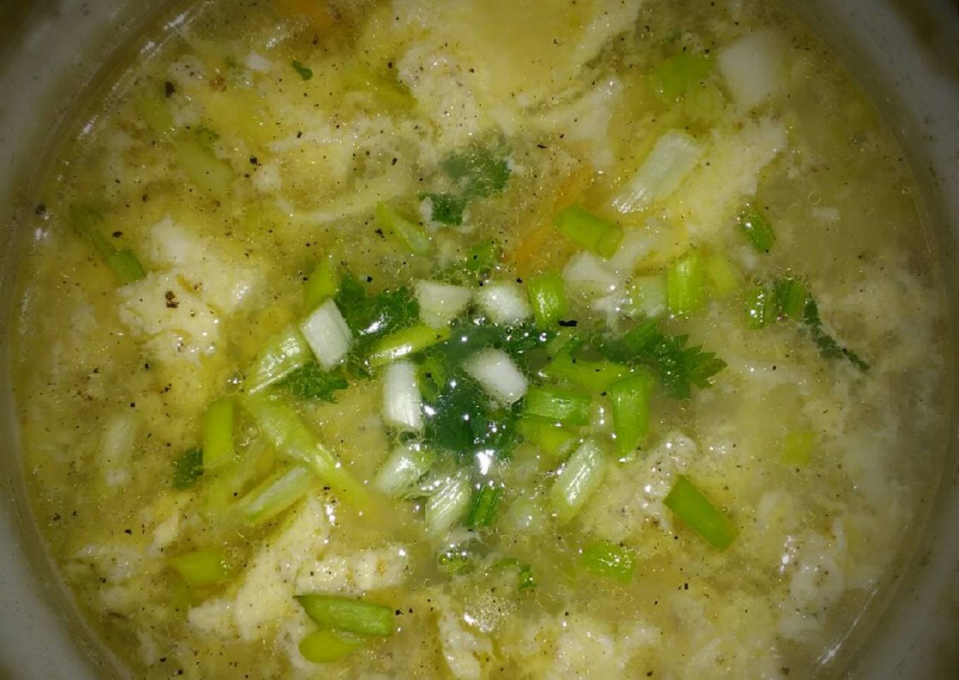 Soup sayur telur MPASI 12+