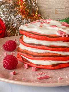 Una foto de Tortitas Red Velvet