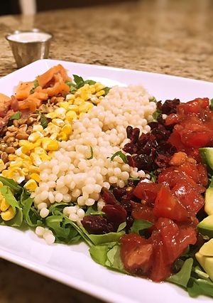A picture of Stetson chopped salad.