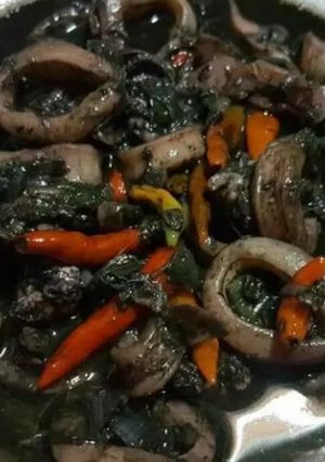 Foto resep Cumi cumi kuah hitam
