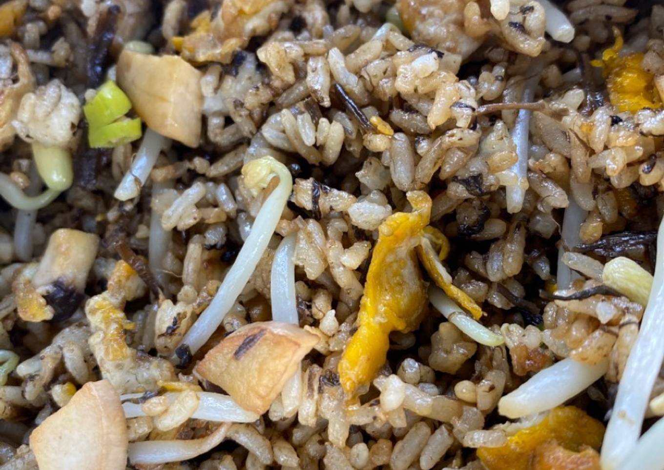 Nasi goreng olive vegetarian