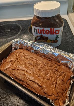 A picture of Nutella Brownie.