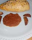 Chileno relleno hojaldrado