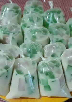 Foto resep Es lilin susu montok