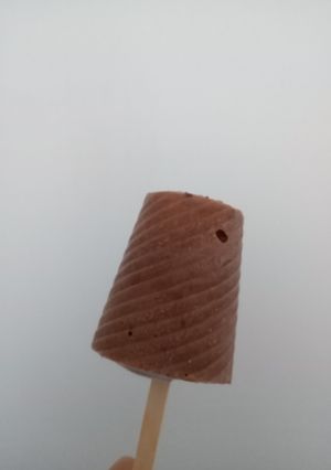 Una foto de Paletas cremosas de chocolate