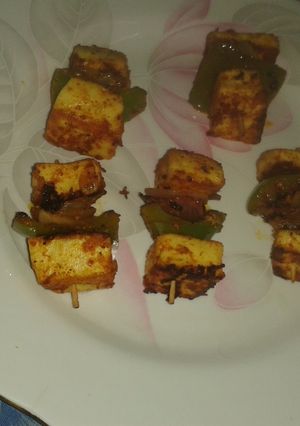 A picture of Paneer tikka.