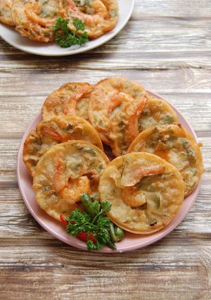 Foto resep Bakwan Bayam dan Udang