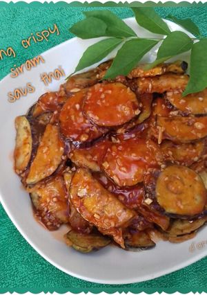 Foto resep Terong Crispy Siram Saus Thai