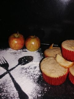 Una foto de Muffins de manzana y canela!! 🧁🍎