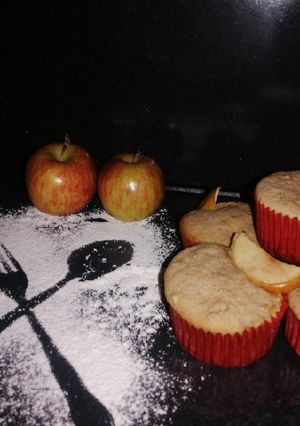 Una foto de Muffins de manzana y canela!! 🧁🍎