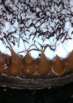 Una foto de Brownie de suspiros