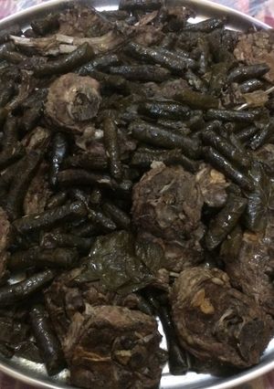 صورة لوصفة ورق عنب باللحمه بطنجره الضغط
