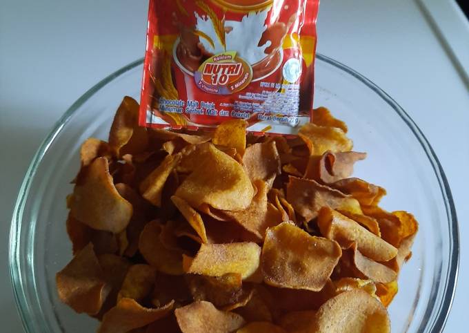 Resep Ovaltine Sweet Potato Chips yang Enak Banget
