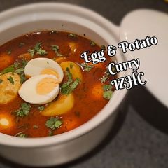 A picture of 🥚🥘🥔Egg and Potato Curry🥔🥘🥚 (andy aloo ka salan).