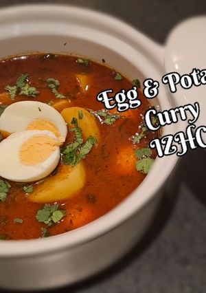 A picture of 🥚🥘🥔Egg and Potato Curry🥔🥘🥚 (andy aloo ka salan).