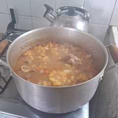 Una foto de Guiso de fideos completo