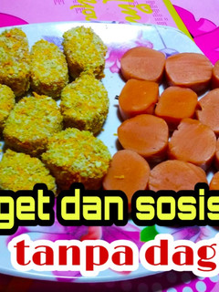 Foto resep Nugget dan sosis kw tanpa daging