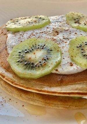 Una foto de Tortitas esponjosas Fit