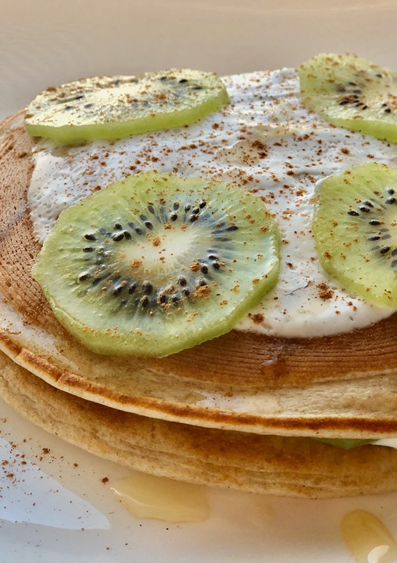 Una foto de Tortitas esponjosas Fit