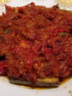 Foto resep Balado terong pedas