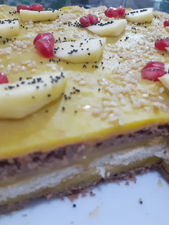 عکسی از دستور کیک یخچالی🍰