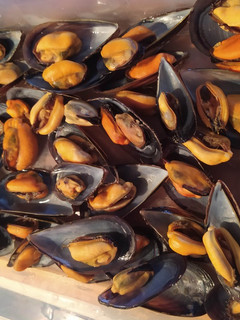 Una foto de Mejillones al vapor