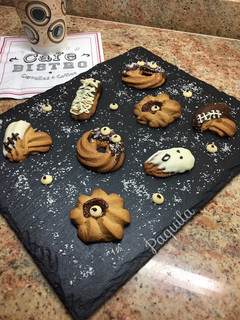 Una foto de 🎃Galletas rizadas Halloween 👻💔
