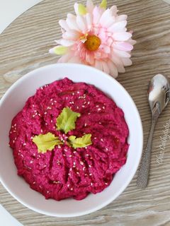 Une photo de Houmous girly et healthy