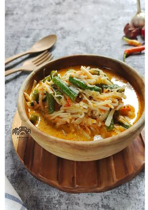 Foto resep Lodeh Rebung Kacang Panjang