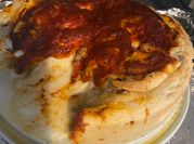 Una foto de pizza de alcachofas