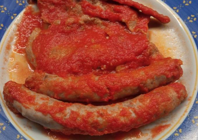 Salsiccia braciole a sugo di Carnevale 🎉