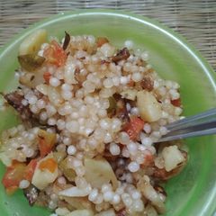 A picture of Sagoo khichdi.