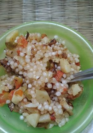 A picture of Sagoo khichdi.