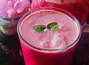 A picture of Beetroot Buttermilk.