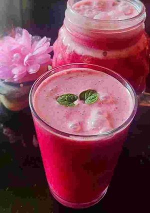 A picture of Beetroot Buttermilk.