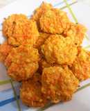 Geniales buñuelos de zanahoria y queso parmesano