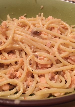 Foto di Spaghetti al Salmone