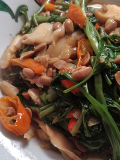 Foto resep Kangkung, Jamur, Cah Tauco