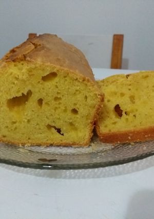 Una foto de Budín de mandarinas sin azúcar