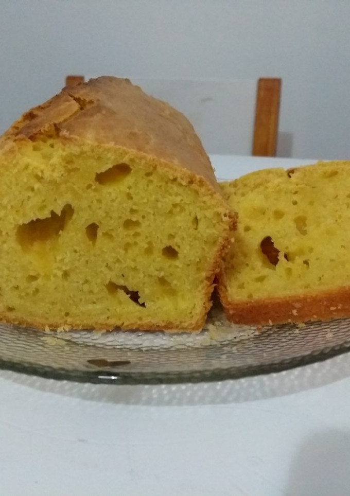 Una foto de Budín de mandarinas sin azúcar