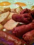 TXISTORRAS De Navarra, papas y huevos fritos...!