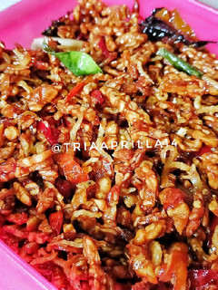 Foto resep Kering Tempe Teri Medan (Renyah dan Pedas)