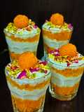 Motichoor Cheesecake Parfait