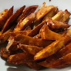 A picture of Kamote Fries.