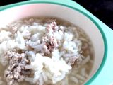 อาหารเด็ก ข้าวต้มหมู สูตรไล่หวัด