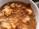 Arroz con leche proteico