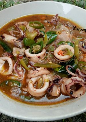 Foto resep Cumi cabe ijo