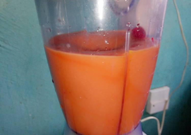 Simple Way to Prepare Homemade Fresh juice#author marathon#my mum&#39;s recipe contest