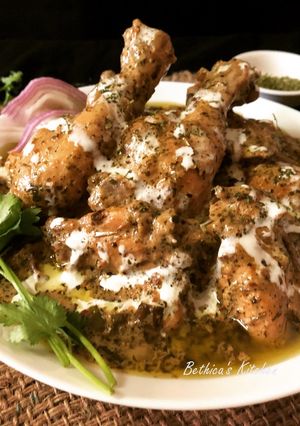 A picture of Kasuri Malai Murgh.