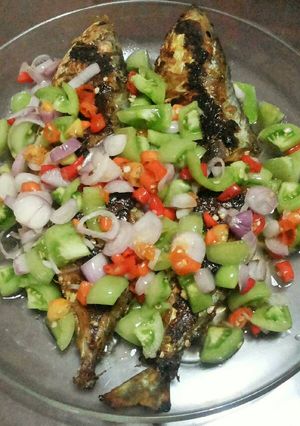 Foto resep Ikan kembung panggang bumbu dabu dabu